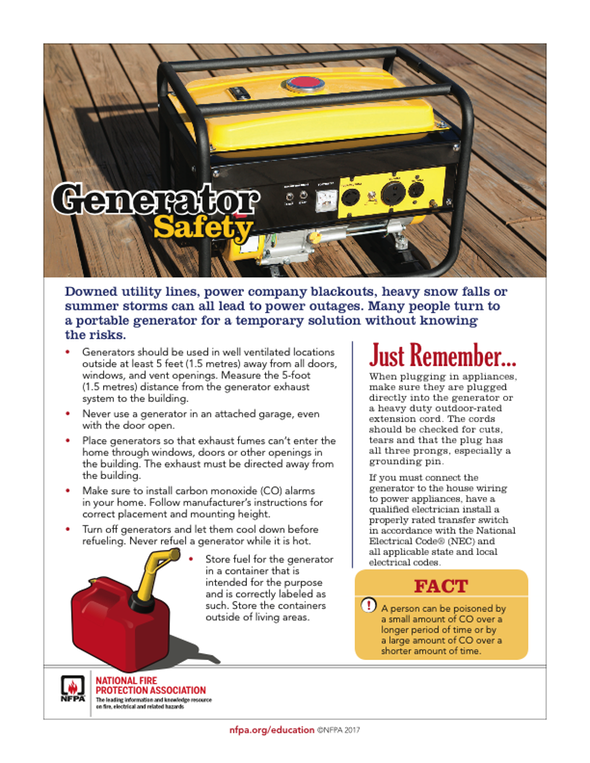 GeneratorSafetyTips